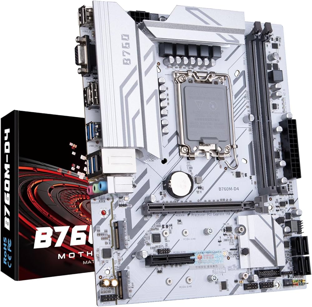 Amazon | HUANANZHI B760M-D4-B コンパクト ハイエンド LGA1700 DDR4